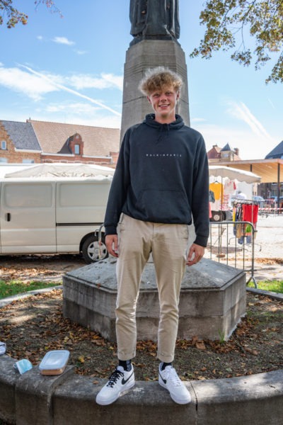 Lars, l'étudiant anti-Vlaams Belang
