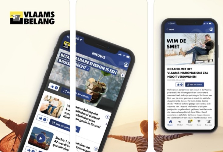 Le Belang lance sa propre application smartphone « pour briser la censure des réseaux sociaux »