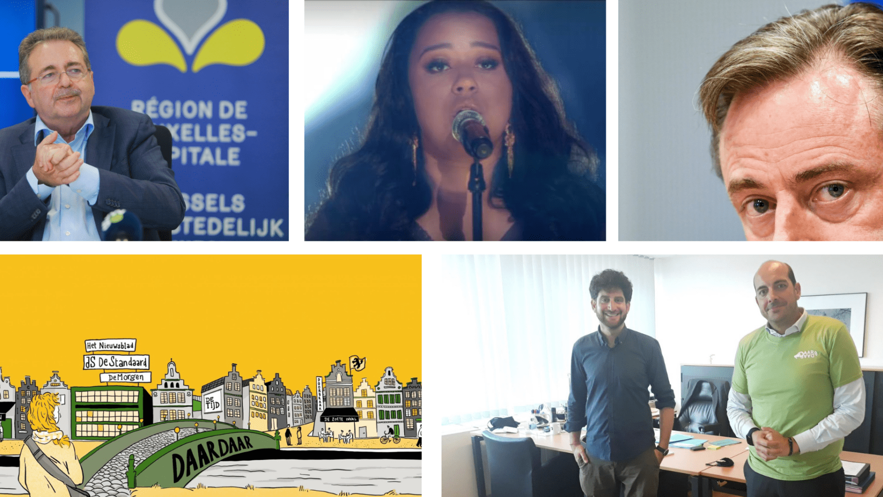 De Bart De Wever à l’Adele flamande… retrouvez les 10 articles les plus lus en 2021 sur DaarDaar