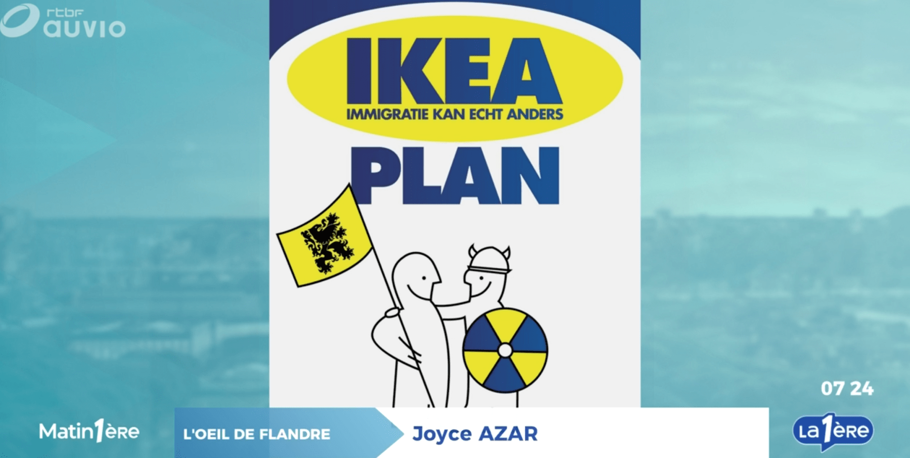 Asile : quand le Belang s’approprie l’identité d’IKEA dans le cadre de sa propagande