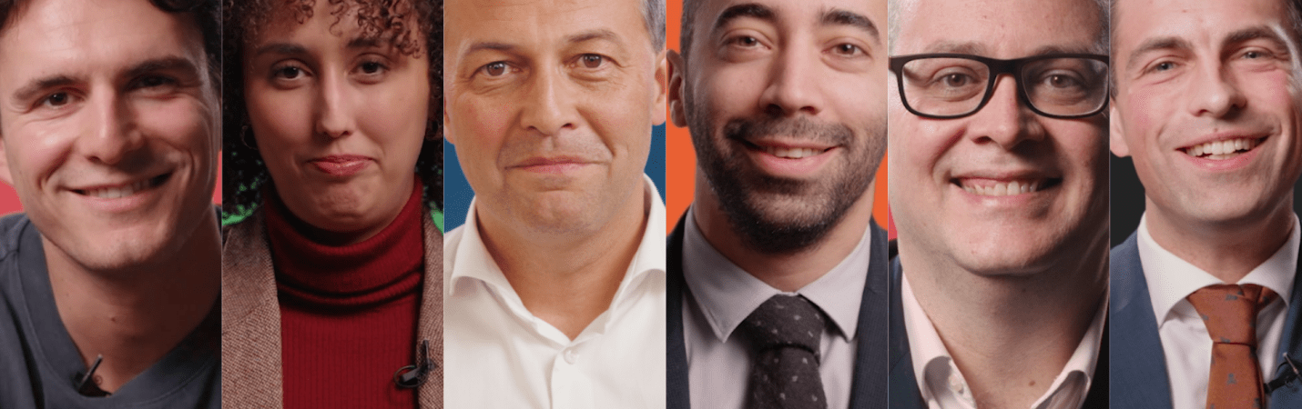 Présidents de partis flamands