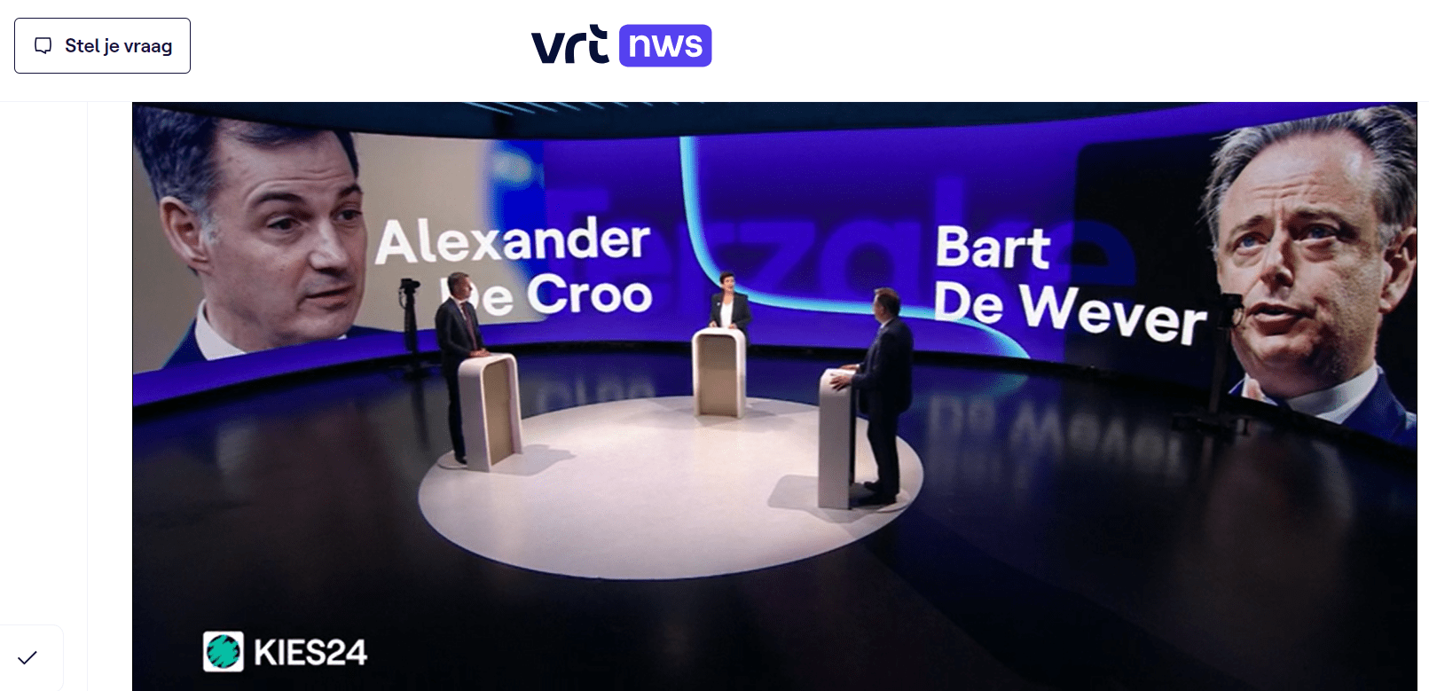 Campagne électorale : les partis flamands misent tout sur leurs ténors