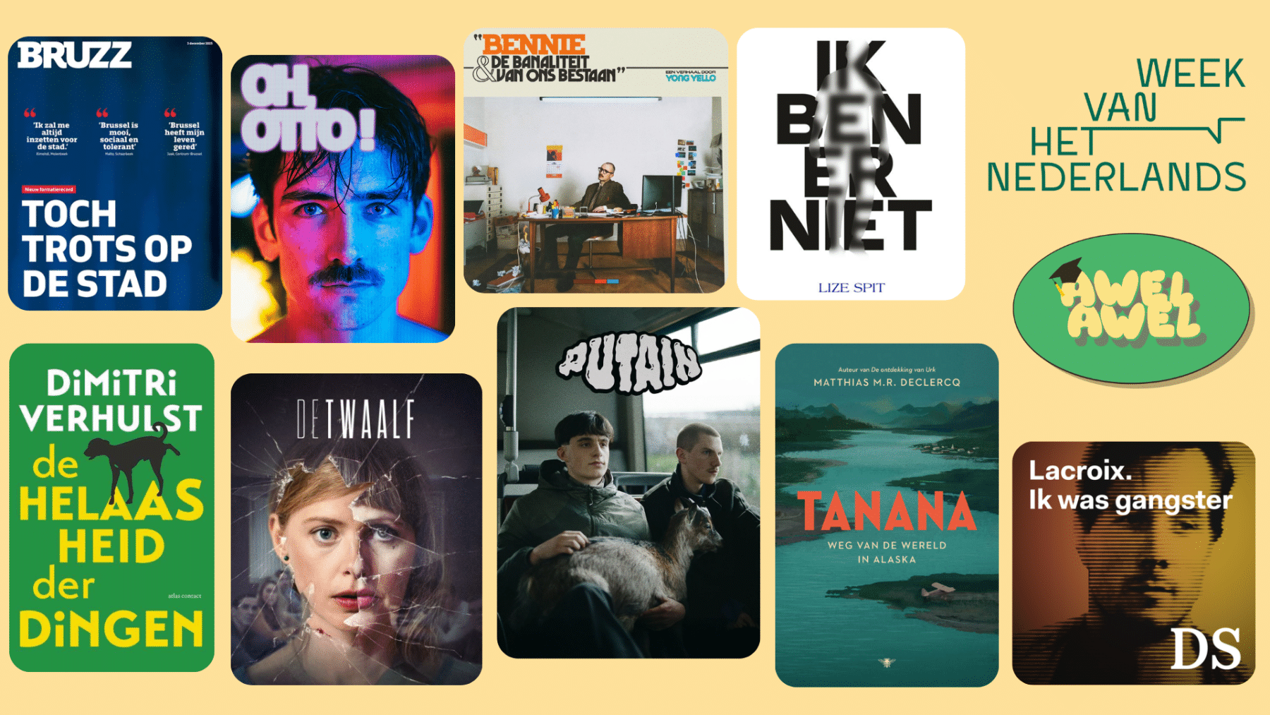 Week van het Nederlands : nos 10 coups de cœur culture en néerlandais